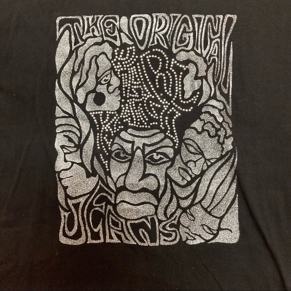 the original kani jeans black t shirt with silver studded design - Picture 2 of 3